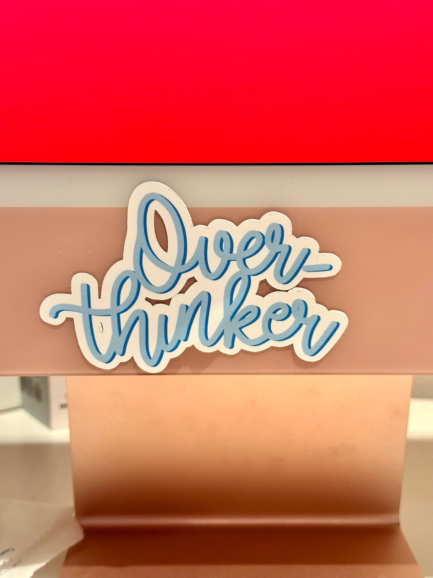 Overthinker - Sticker