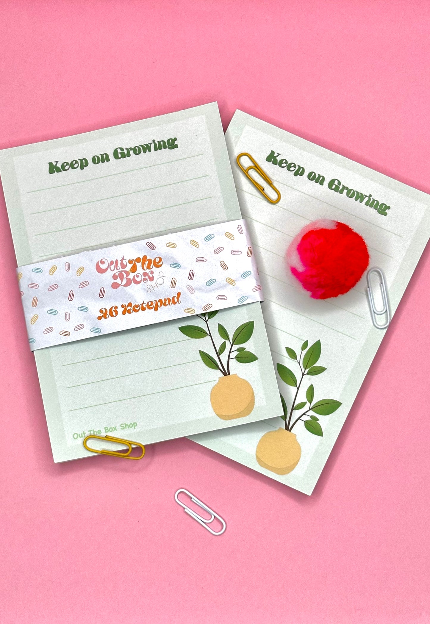 Keep on growing - A6 Notepad