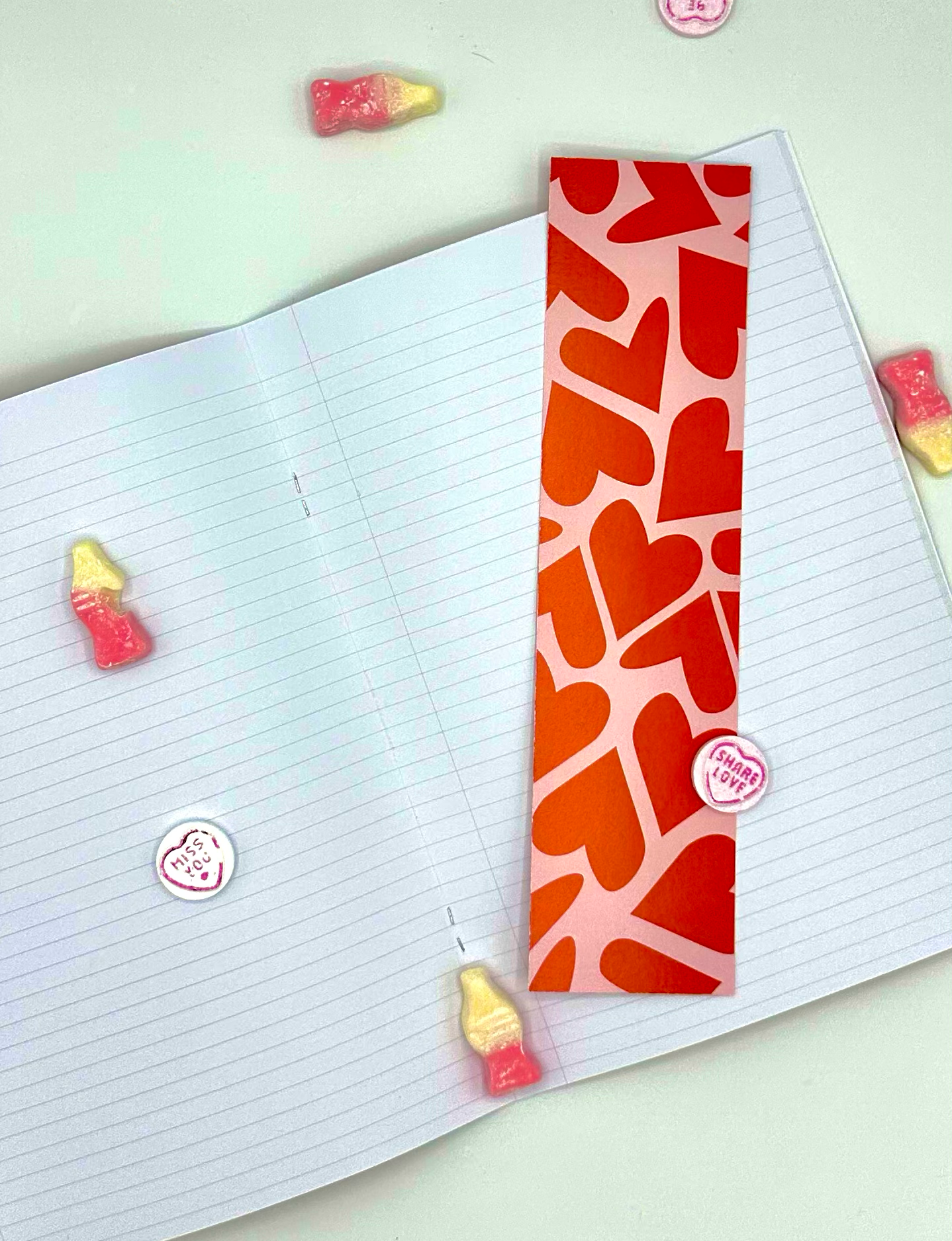 Heart Premium Bookmark