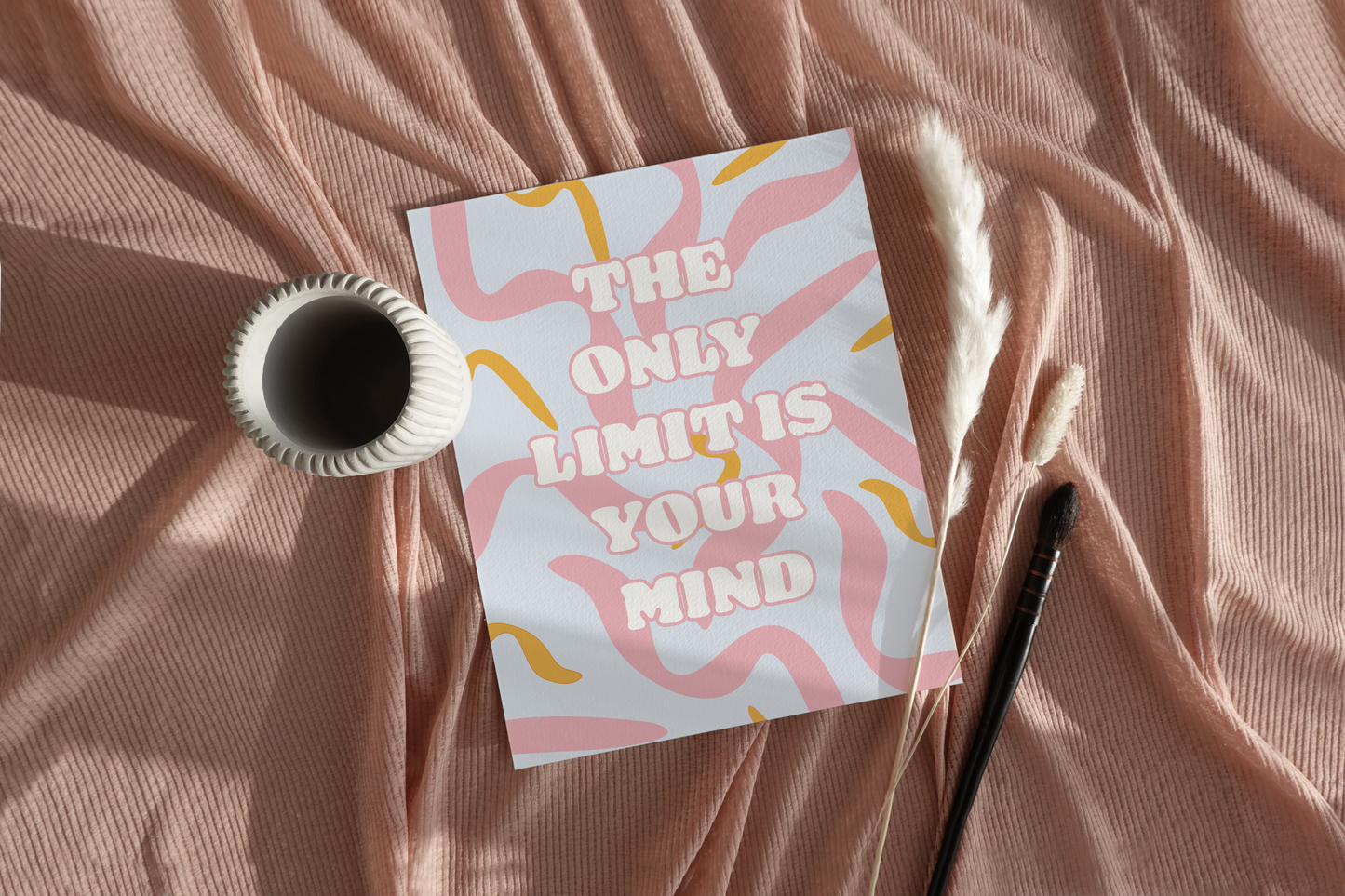 The Only Limit Is Your Mind A5 Print